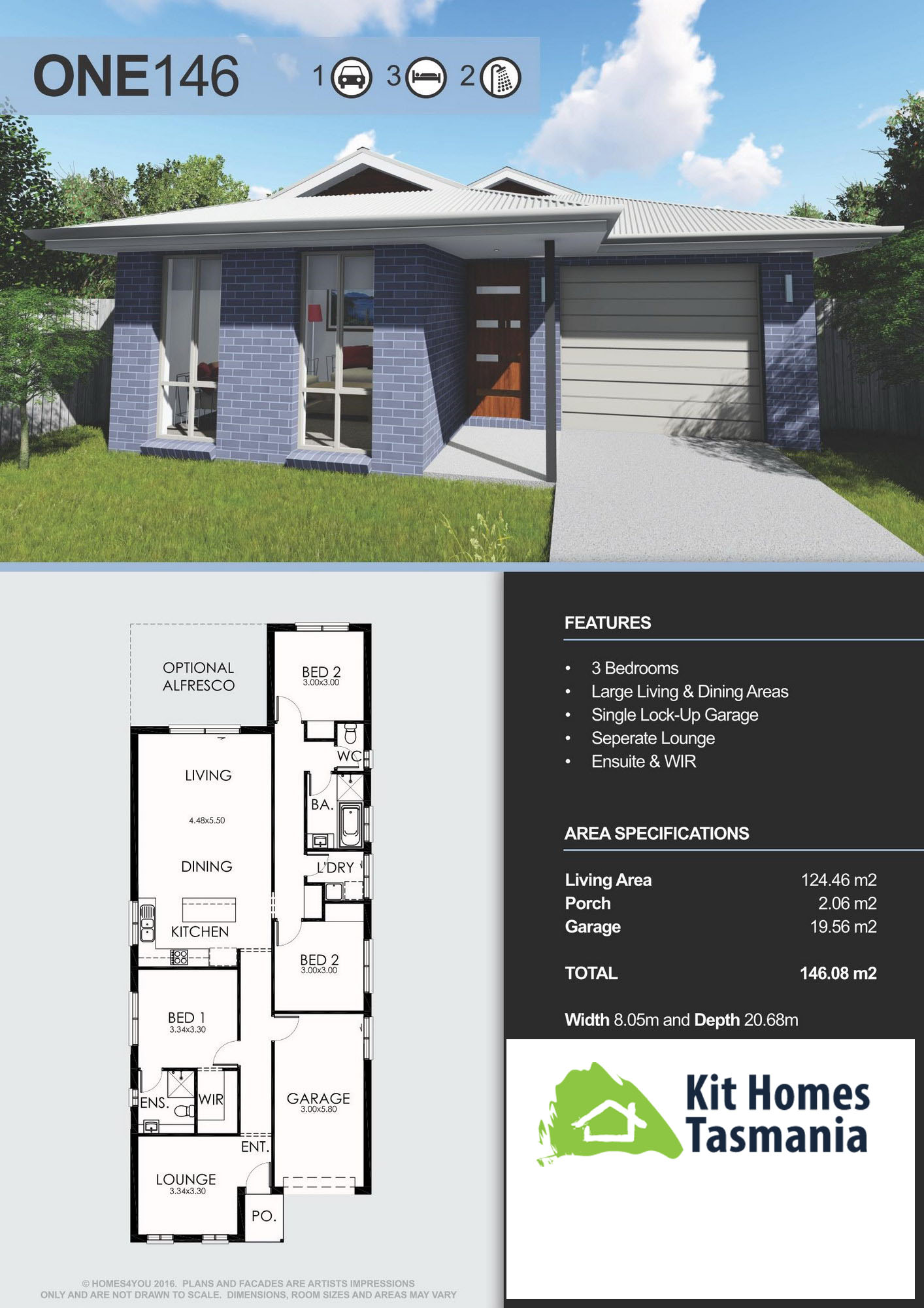 Kit Home 146 Kit Homes Tasmania